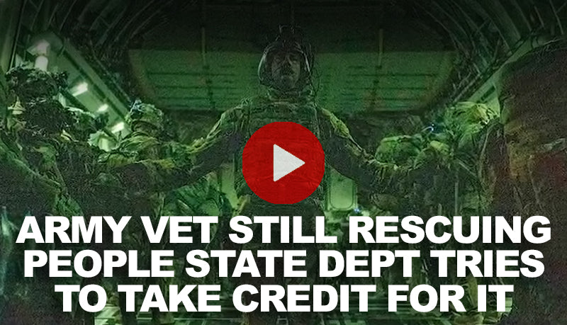 Army Vet Rescues 4 Stranded Americans and State Dept Takes Credit