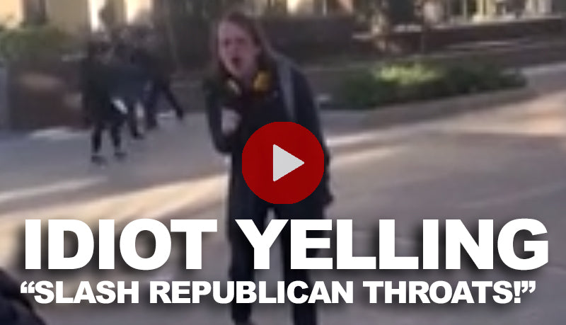 Shocking Video of Student Yelling "Slash Republicans Throats"