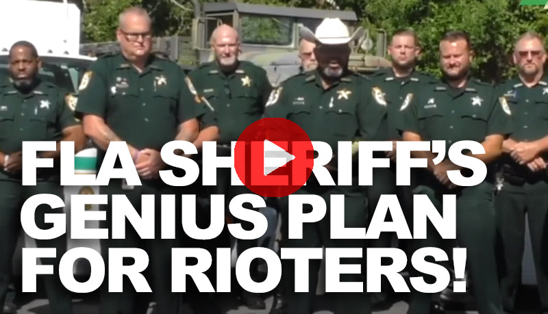 Florida Sheriff Has Genius Plan for Dealing with Rioters