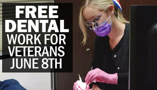 Free Dental Care for Veterans June 8th