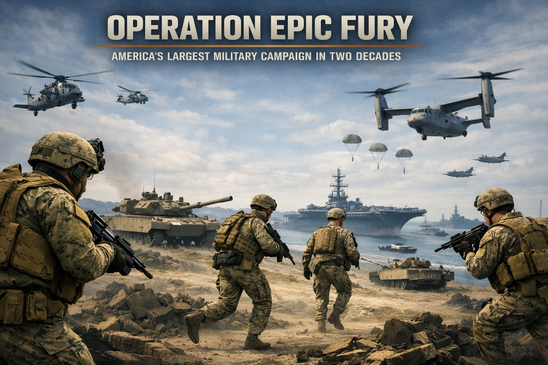 Operation Epic Fury: America’s Largest Military Campaign in Two Decades