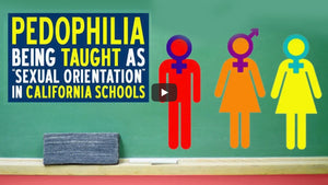 Pedophilia Being Taught As “Sexual Orientation” in California Schools