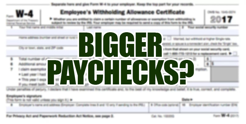 Why Your Paycheck Is Bigger Now