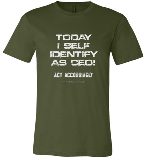 Self Identify as CEO - Warrior Code