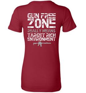 Gun Free Zone Women's - Warrior Code