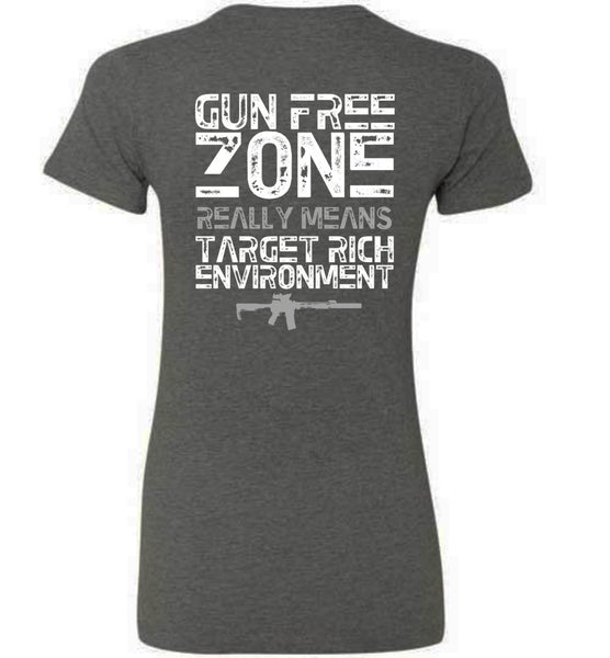 Gun Free Zone Women's - Warrior Code