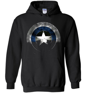 Blue Captain Hoodie