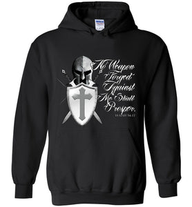 No Weapon Forged Hoodie - Warrior Code