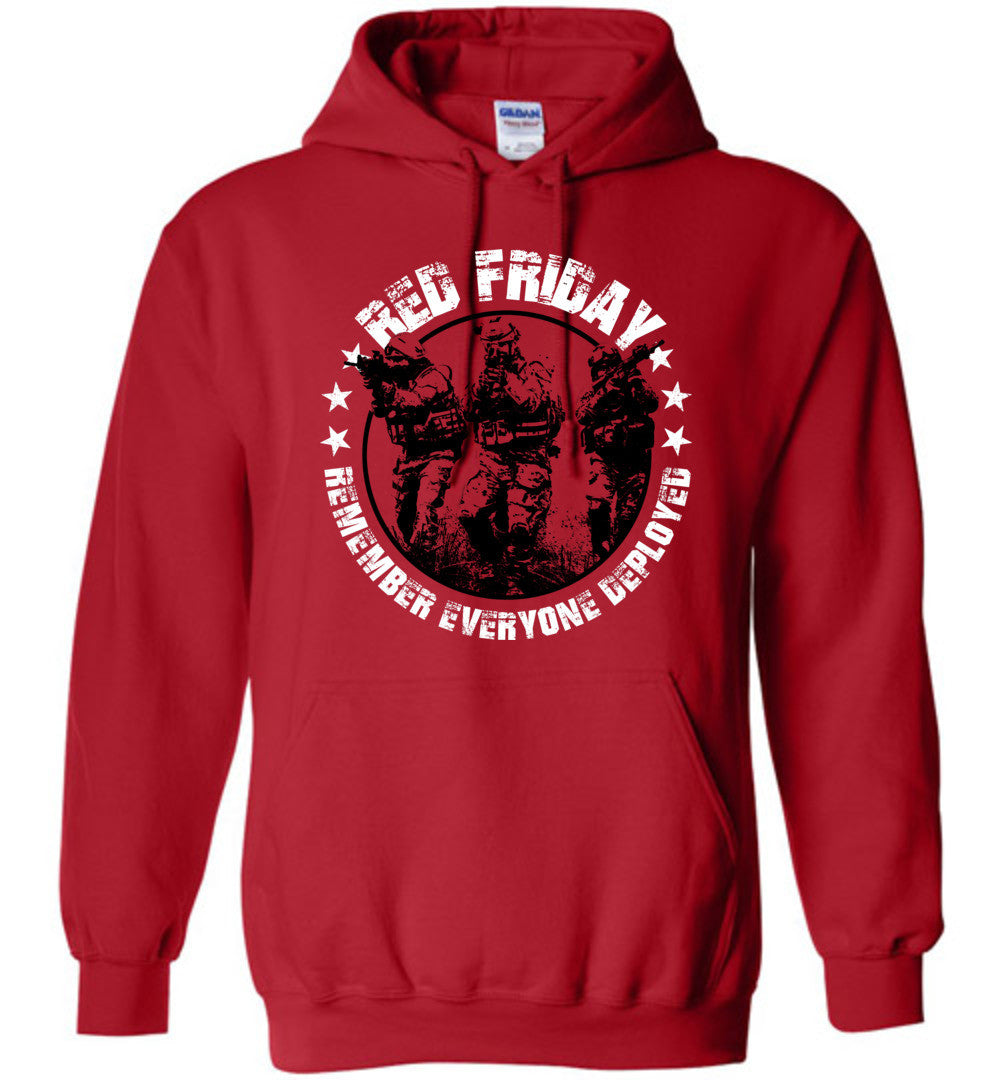RED Friday Hoodie - Warrior Code