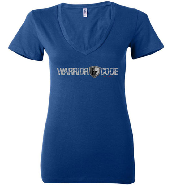 Arrive Raise Hell Leave Women's Shirts - Warrior Code