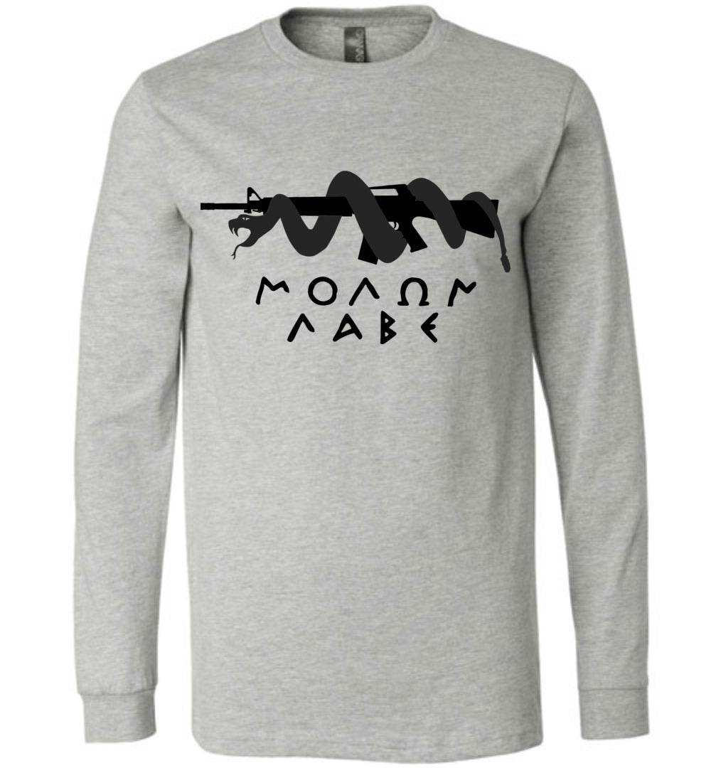 Snake & Gun Long Sleeve - Warrior Code