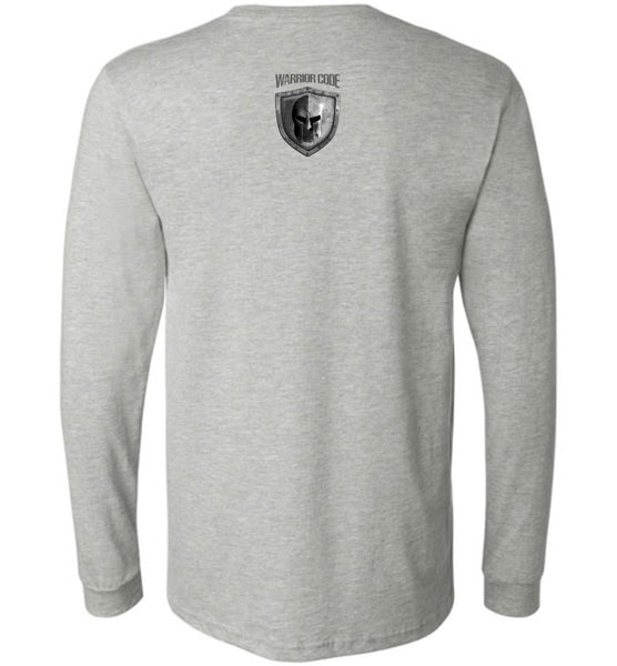 Snake & Gun Long Sleeve - Warrior Code