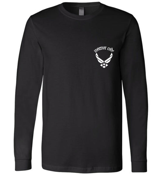 USAF Veteran Warrior Long Sleeve - Warrior Code