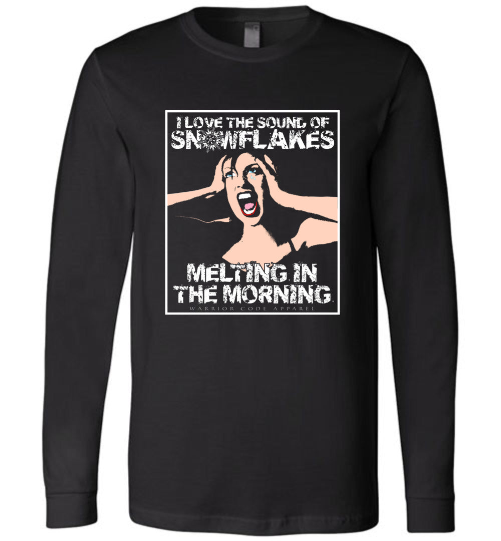 Snowflakes Melting Long Sleeve - Warrior Code
