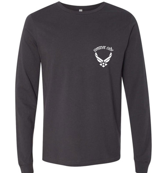 USAF Veteran Warrior Long Sleeve - Warrior Code