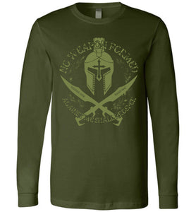 No Weapon Formed Long Sleeve - Warrior Code