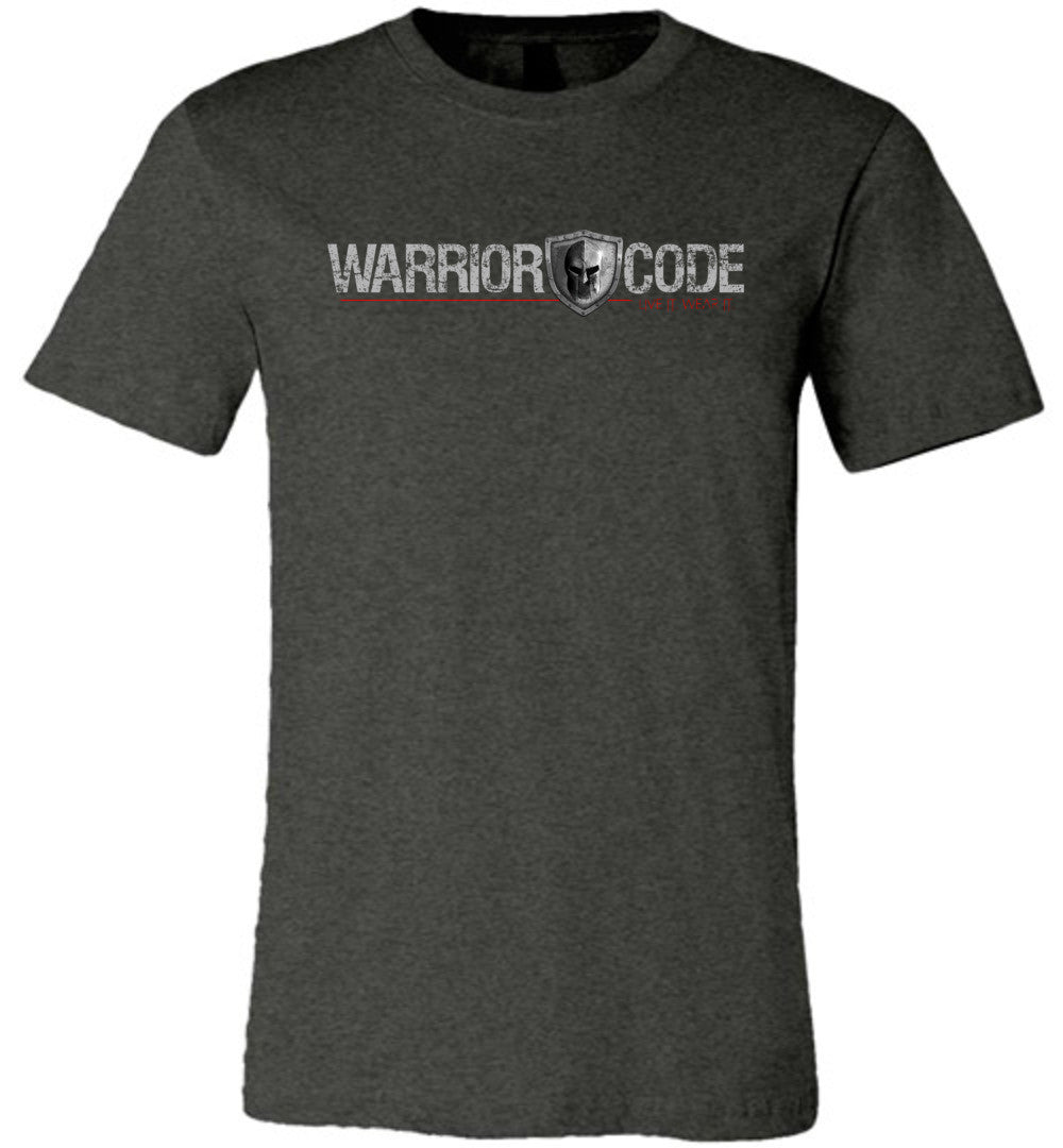 Warrior Code Logo and Shield TShirt - Warrior Code