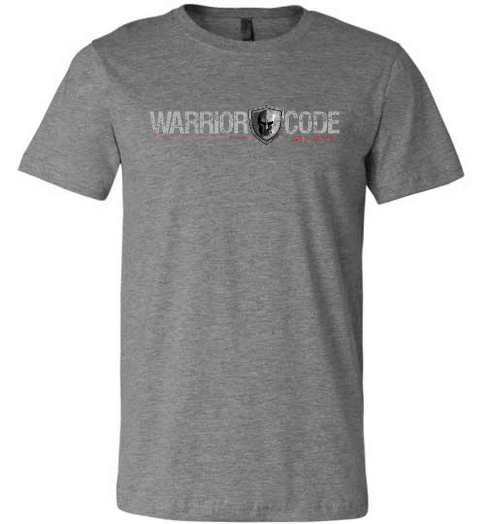 Warrior Code Logo and Shield TShirt - Warrior Code