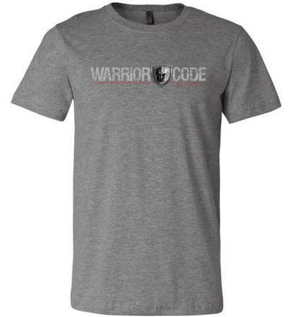 Warrior Code Logo and Shield TShirt - Warrior Code