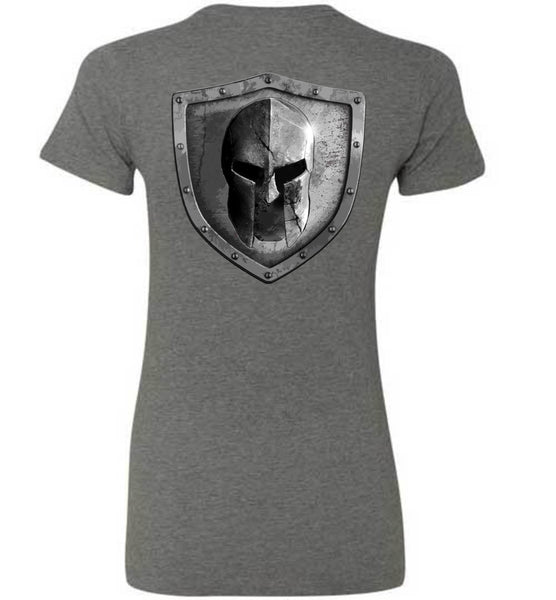 Warrior Code Logo and Shield Women's TShirt - Warrior Code