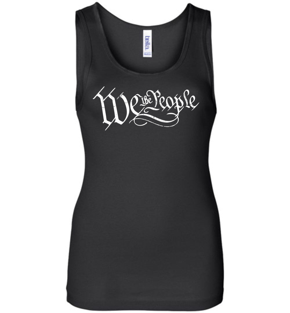 We The People Ladies Tank Top - Warrior Code