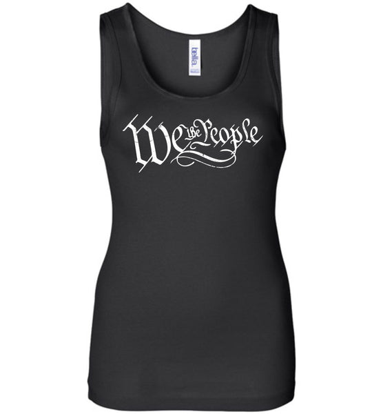 We The People Ladies Tank Top - Warrior Code