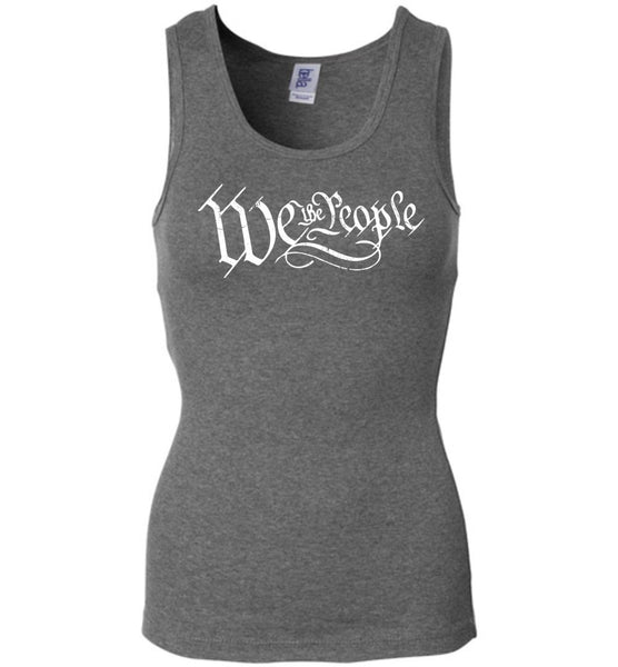 We The People Ladies Tank Top - Warrior Code