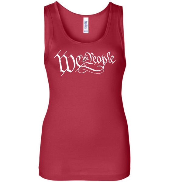 We The People Ladies Tank Top - Warrior Code