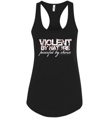 Violent by Nature Women's Tank - Warrior Code