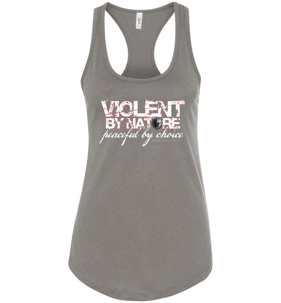 Violent by Nature Women's Tank - Warrior Code