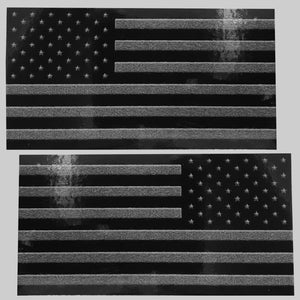 American Flag Decals (pair)