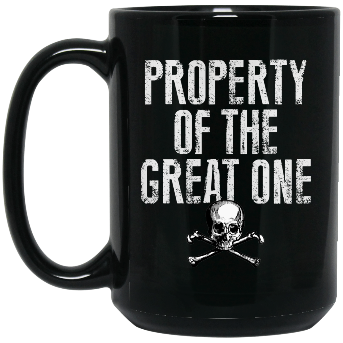 The Great One 15 oz. Black Mug - Warrior Code