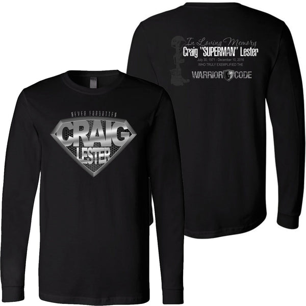 Craig "Superman" Lester Memorial Shirt - Warrior Code