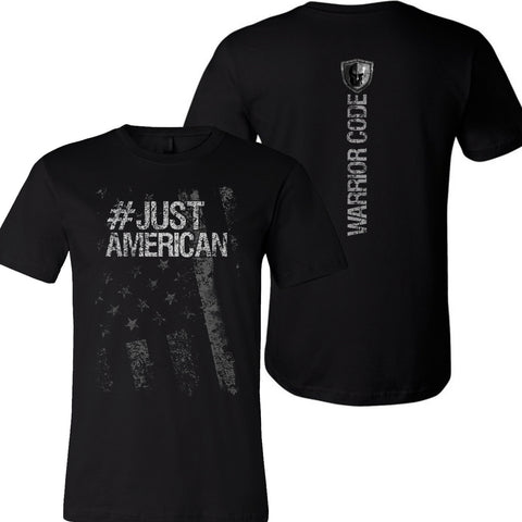 #JustAmerican Shirts - Warrior Code