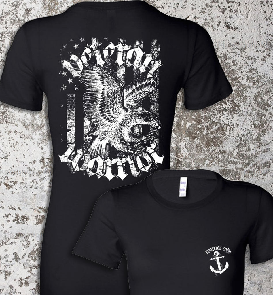 Navy Veteran Warrior Ladies - Warrior Code