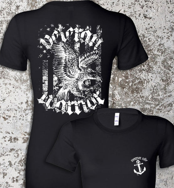 Navy Veteran Warrior Ladies - Warrior Code