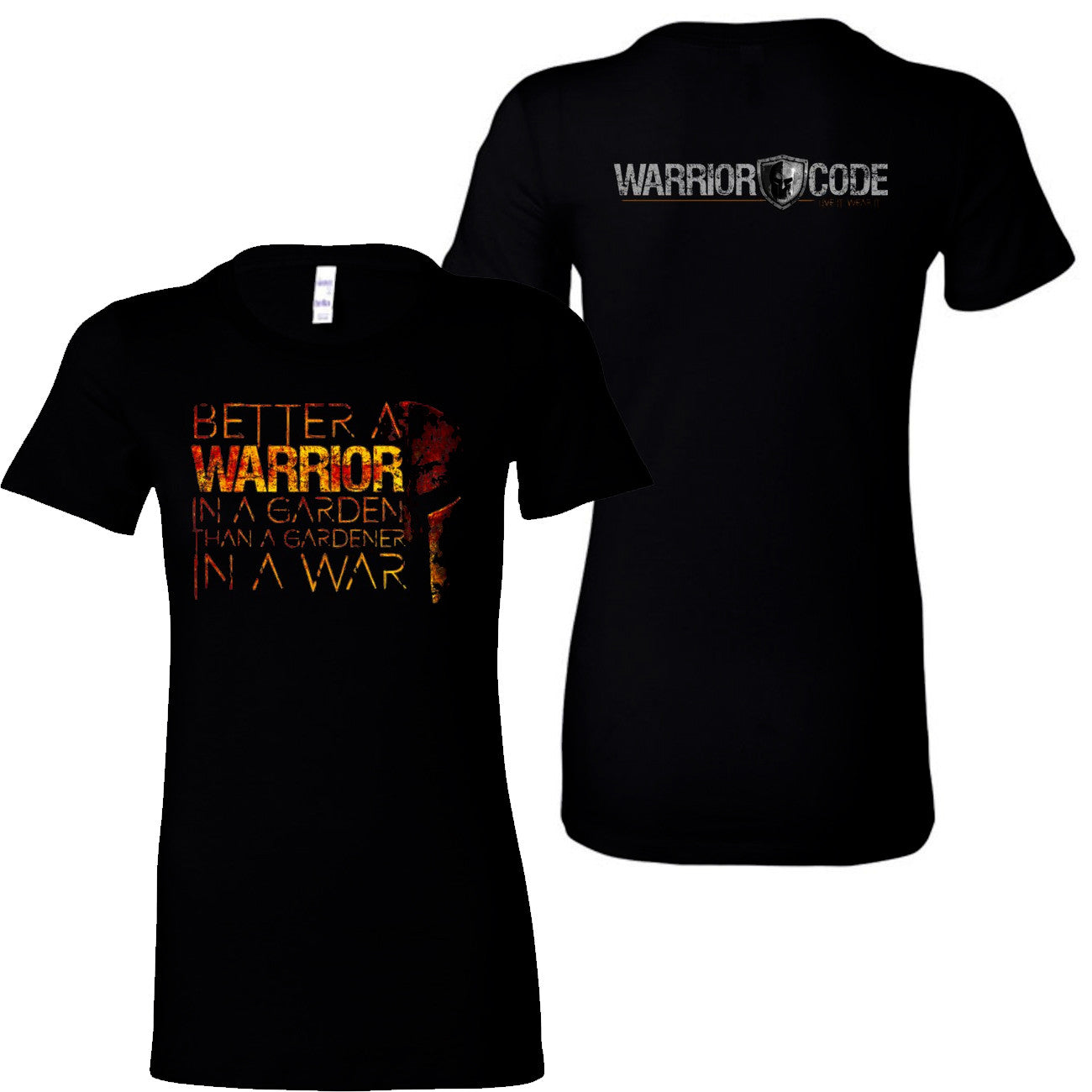 Warrior In A Garden Ladies - Warrior Code