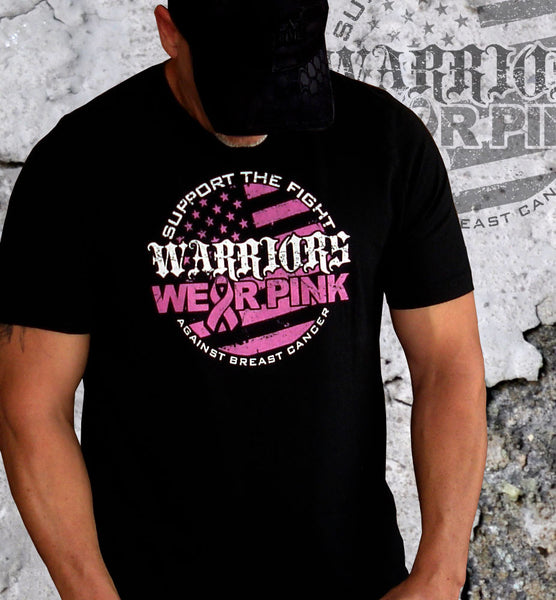 Warriors Wear Pink Breast Cancer Awareness Tshirt - Warrior Code