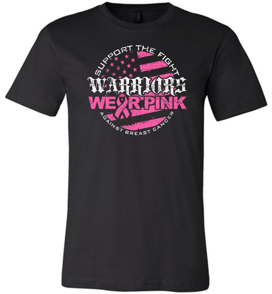 Warriors Wear Pink Breast Cancer Awareness Tshirt - Warrior Code