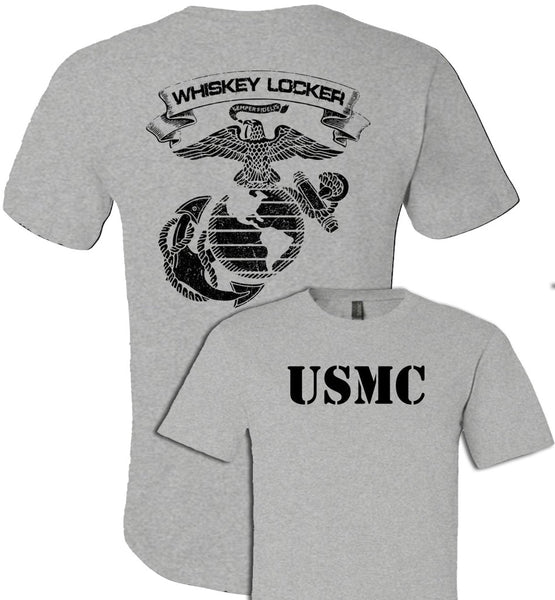 USMC Whiskey Locker Tee - Warrior Code